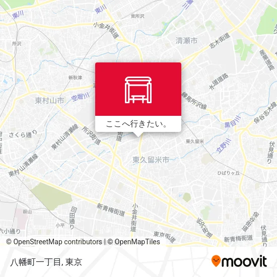 八幡町一丁目地図