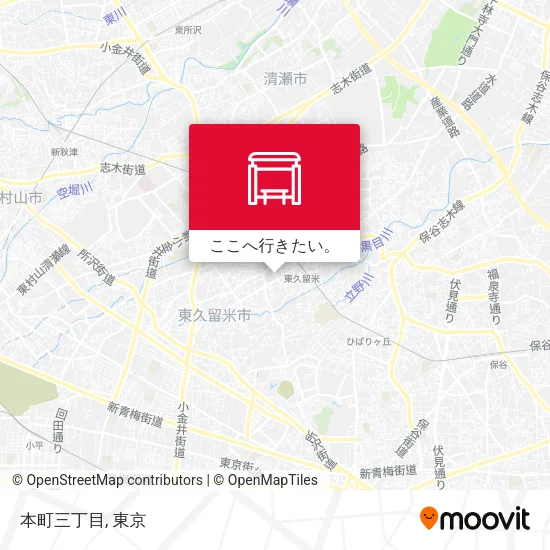 本町三丁目地図