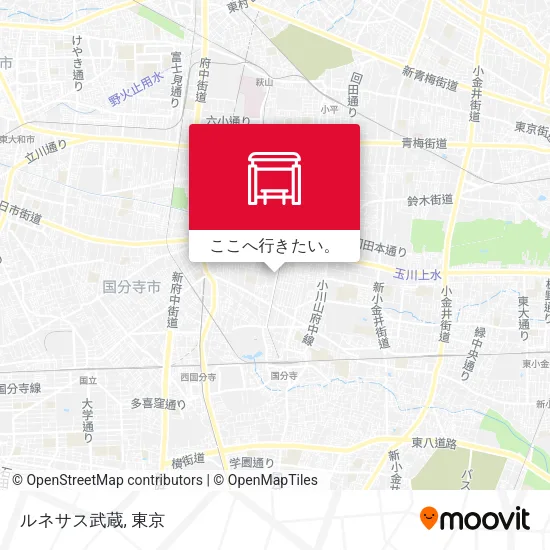 ルネサス武蔵地図