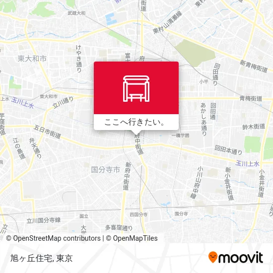 旭ヶ丘住宅地図