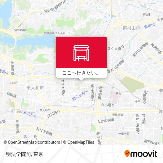 明法学院前地図