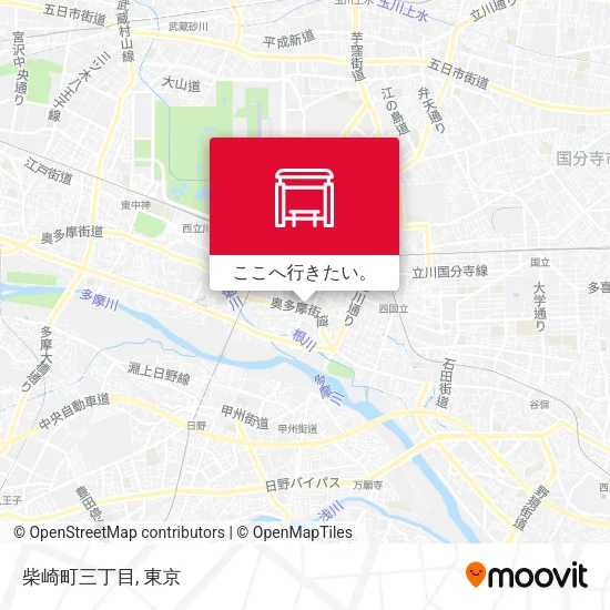 柴崎町三丁目地図