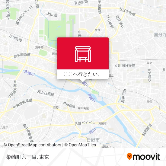 柴崎町六丁目地図