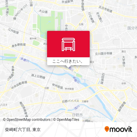 柴崎町六丁目地図