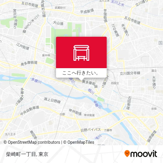 柴崎町一丁目地図