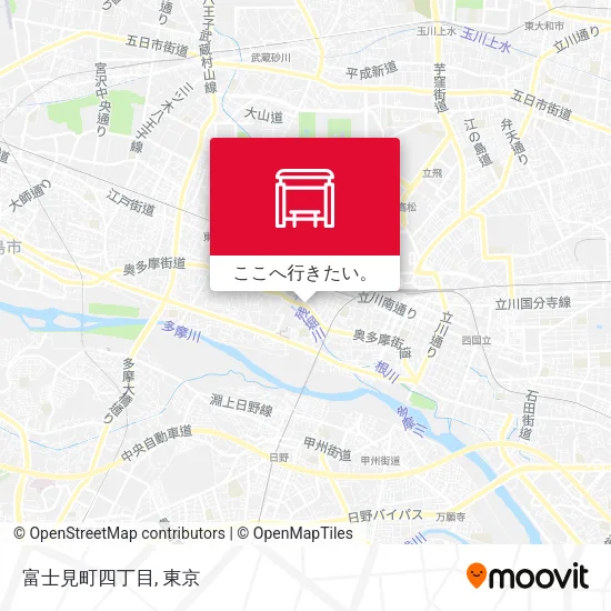 富士見町四丁目地図