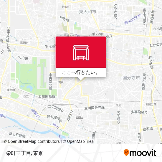 栄町三丁目地図