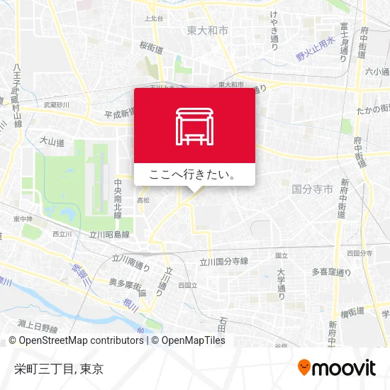 栄町三丁目地図