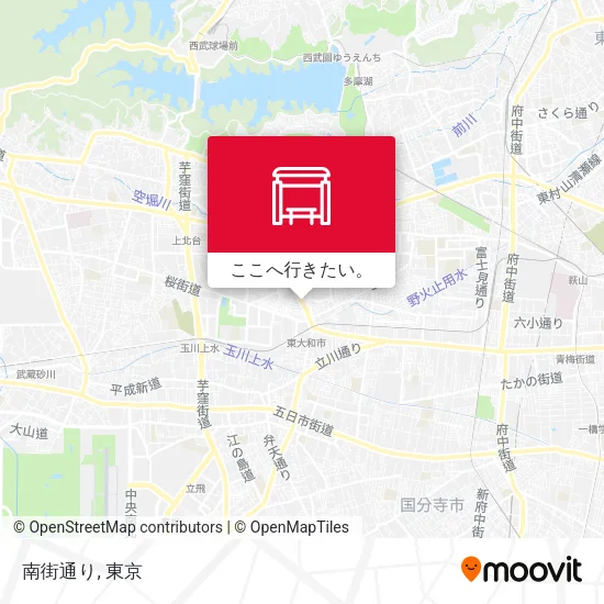 南街通り地図