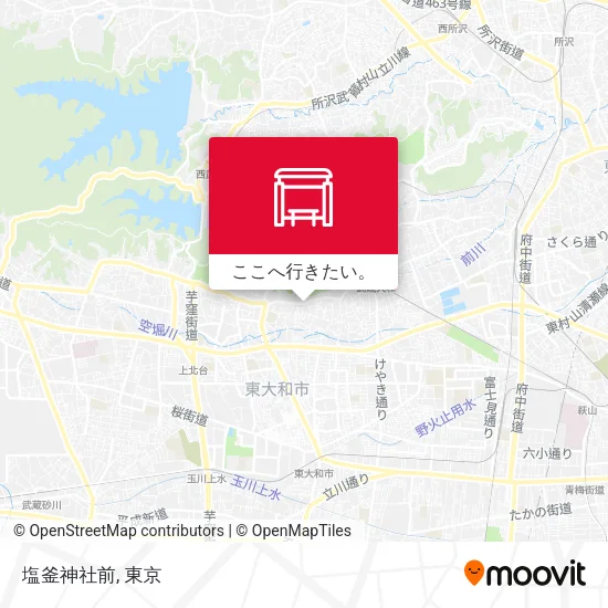 塩釜神社前地図