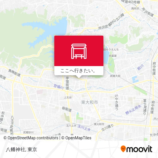 八幡神社地図
