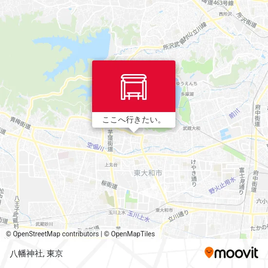 八幡神社地図
