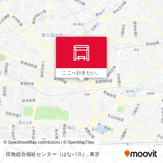 田無総合福祉センター（はなバス）地図