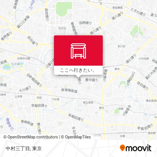 中村三丁目地図