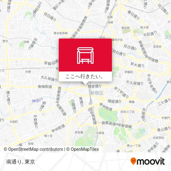 南通り地図