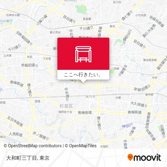 大和町三丁目地図