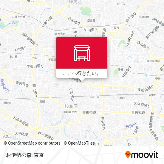 お伊勢の森地図
