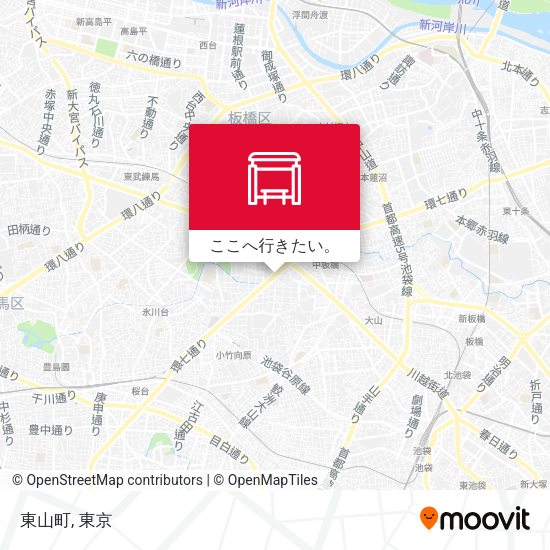 東山町地図