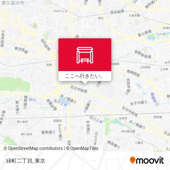緑町二丁目地図