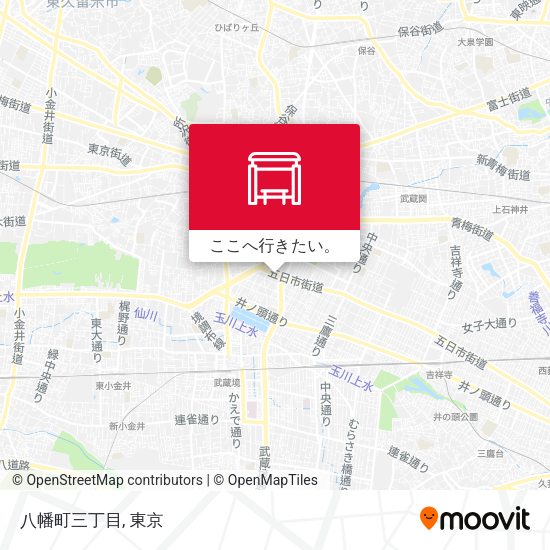 八幡町三丁目地図