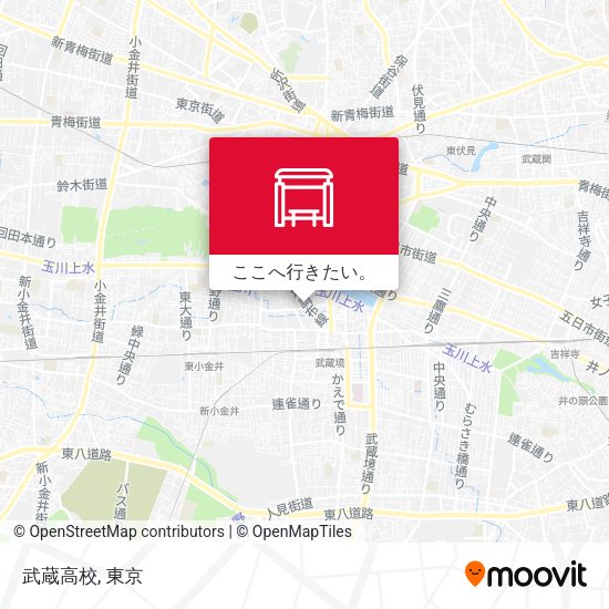 武蔵高校地図