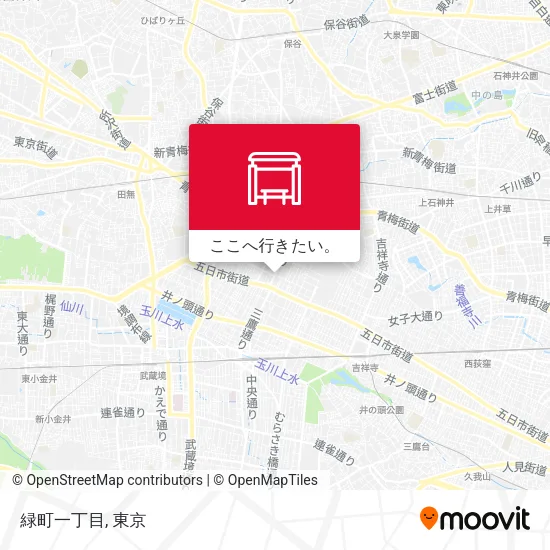 緑町一丁目地図