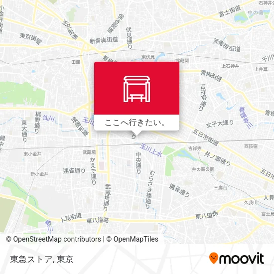 東急ストア地図