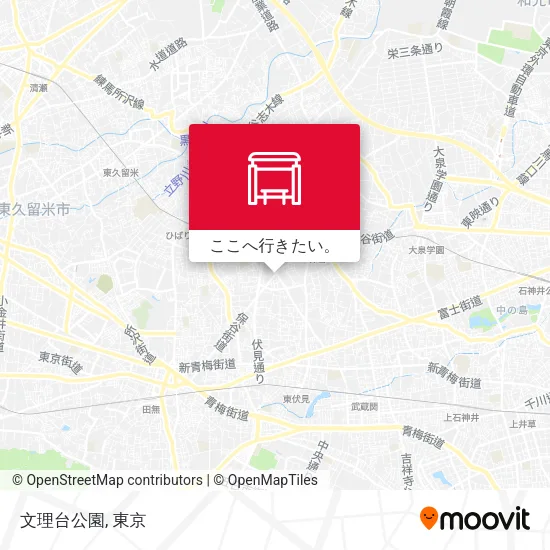 文理台公園地図