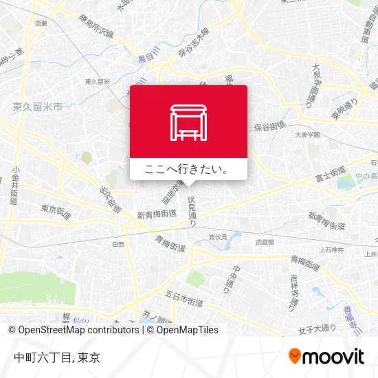 中町六丁目地図
