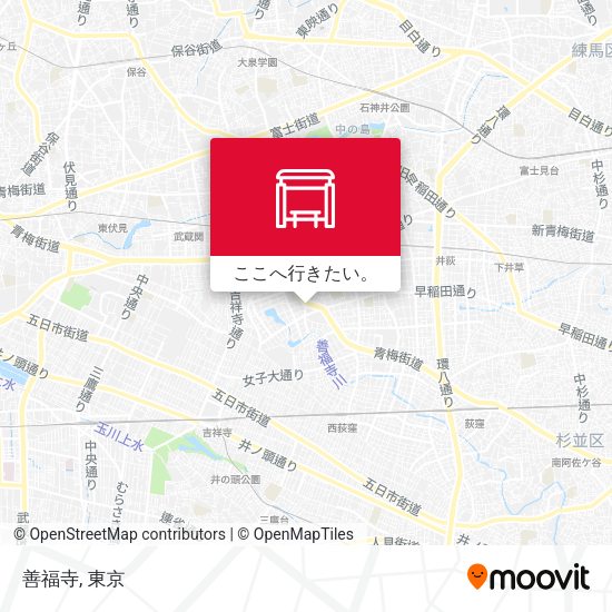 善福寺地図