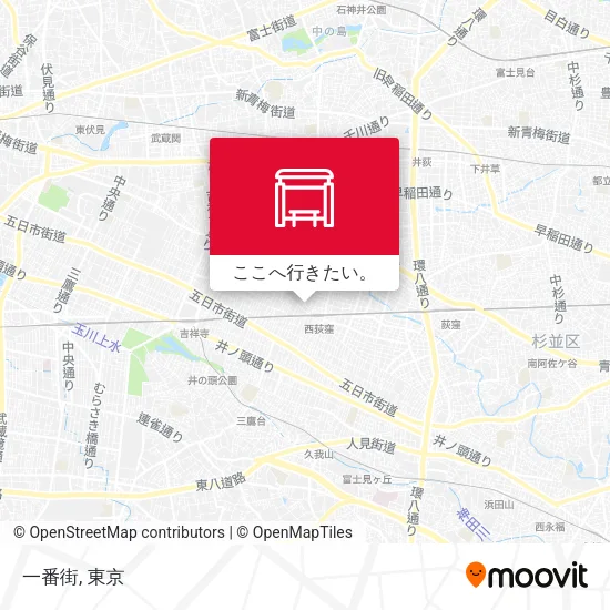 一番街地図