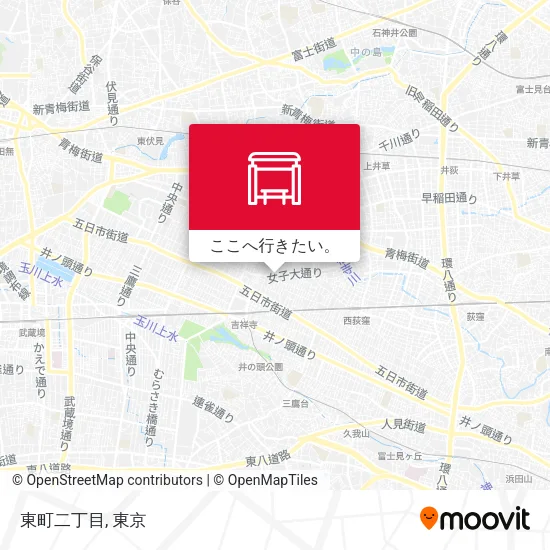 東町二丁目地図