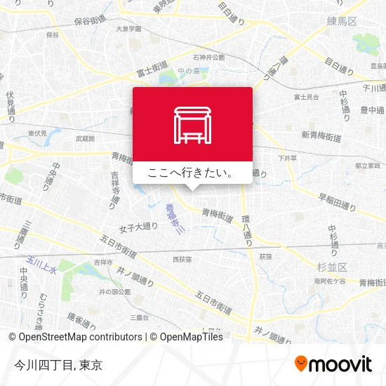 今川四丁目地図
