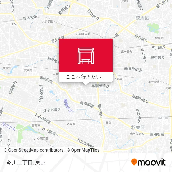 今川二丁目地図