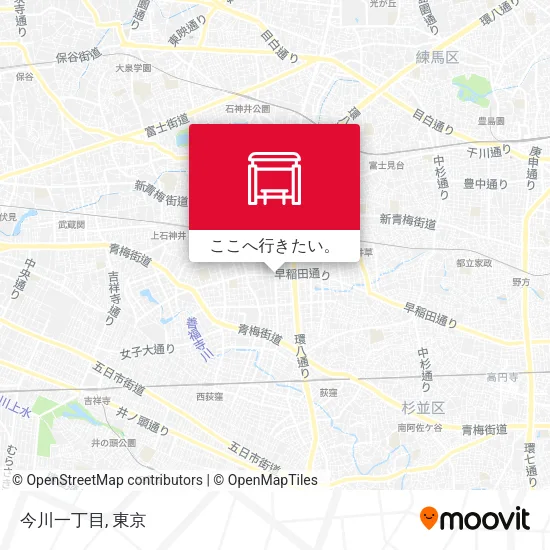 今川一丁目地図