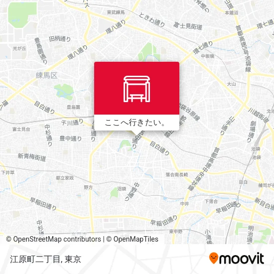 江原町二丁目地図