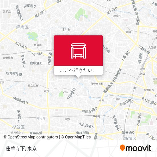 蓮華寺下地図
