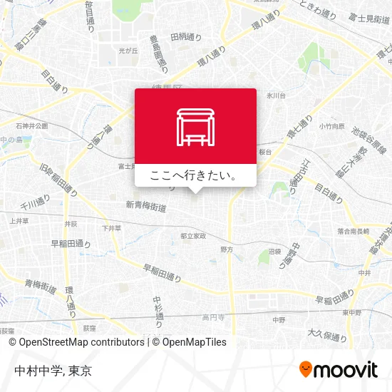 中村中学地図