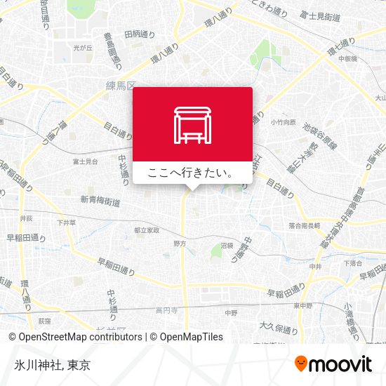 氷川神社地図