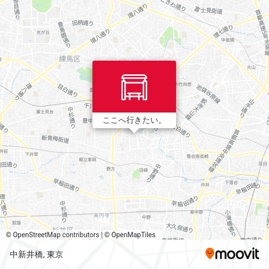 中新井橋地図