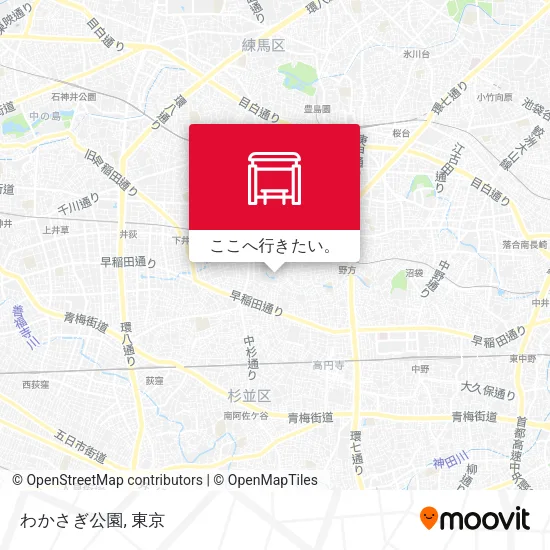 わかさぎ公園地図