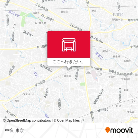 中宿地図