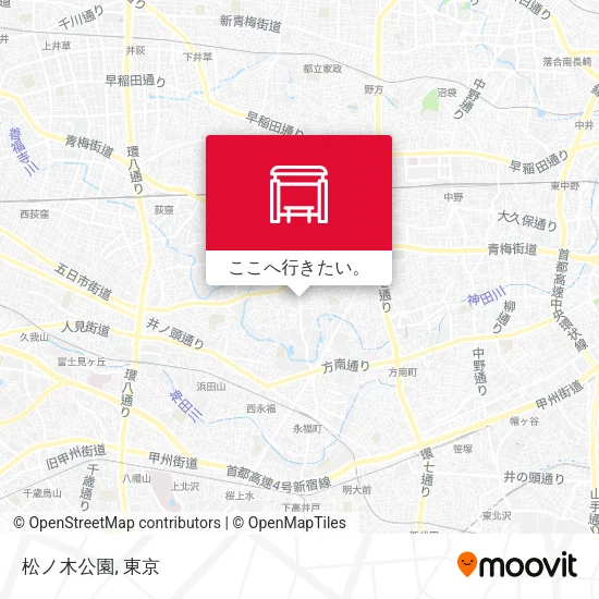 松ノ木公園地図