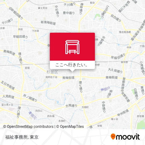 福祉事務所地図