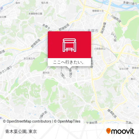 青木葉公園地図