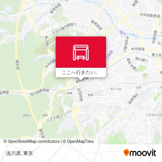 浅川原地図