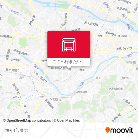 旭が丘地図