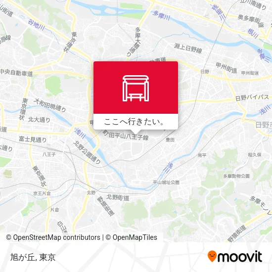 旭が丘地図