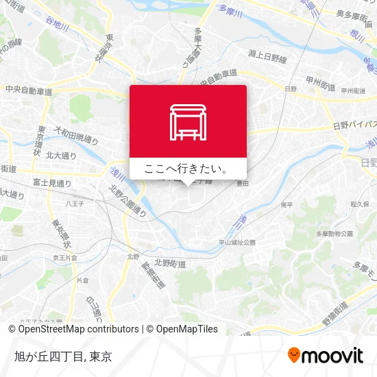 旭が丘四丁目地図