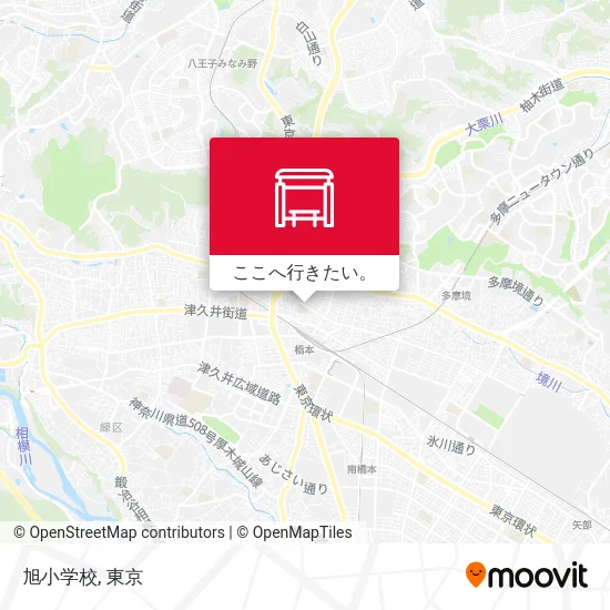 旭小学校地図